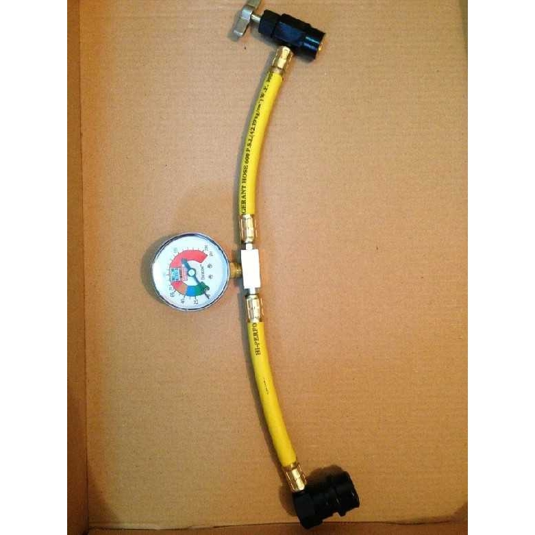 R134A recharge hose 汽车空调雪种补充管 检测加氟管 冷媒管