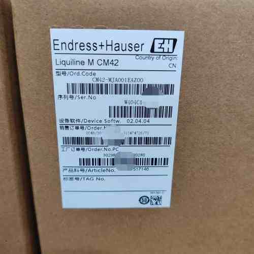 全新E+H恩德斯豪斯Liquiline M CM42变送器，