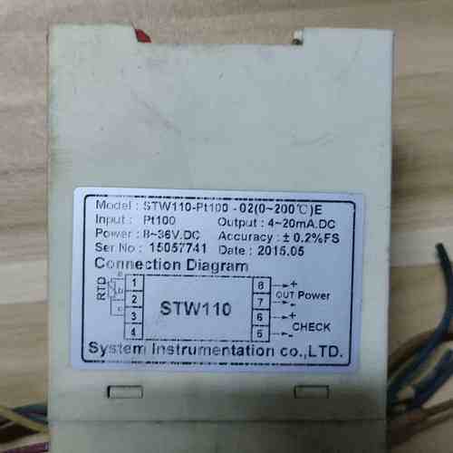 议价SYSTEM温度模块STW110-PT100-02/0-20适用