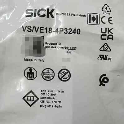 SICK西克光电传感器VSVE18-4P3240，意大利制(议价）