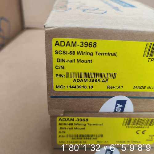 研华ADAM-3968-AE 68脚SCSI-II接线端子D