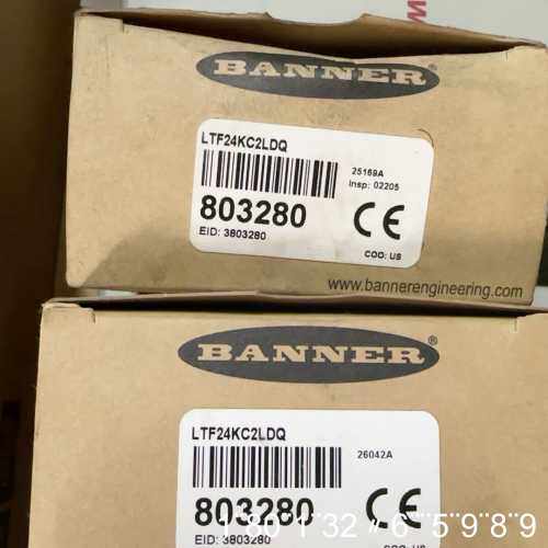 正品BANNER邦纳激光传感器LTF24KC2LDQ