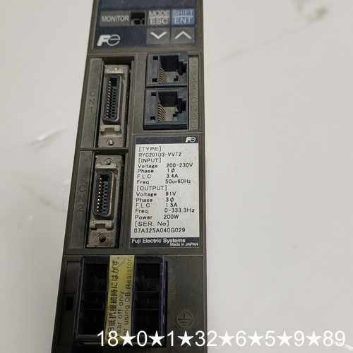 伺服驱动器RYC201D3-VVT2，200W功率，20