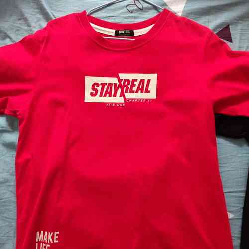 stayreal短袖T 通通120一 全都是S码(议价）