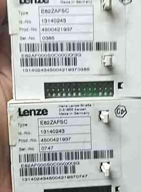 德国原装Lenze伦茨变频器通讯卡，型号E82ZAFSC，拆