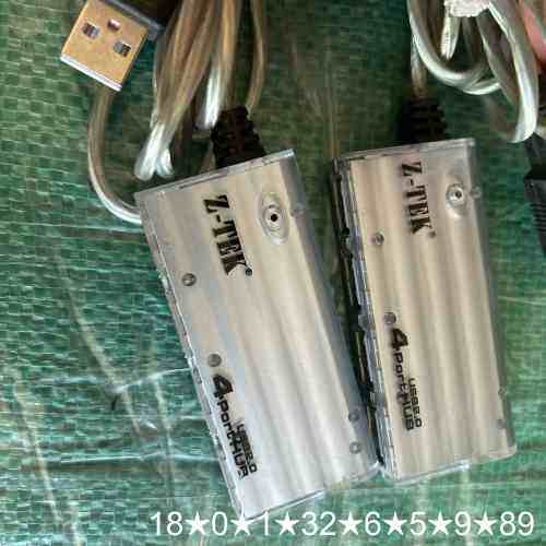 Z-TEK力特USB分线器HUB扩展4口，型号ZK033A，