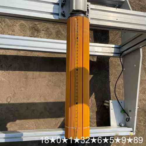 手胀轴 放料370mm，，配控制器，实物如图所示