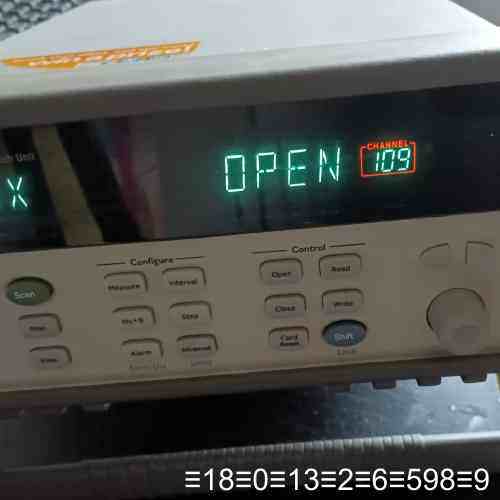 34970A数据采集器 带1张34901A卡