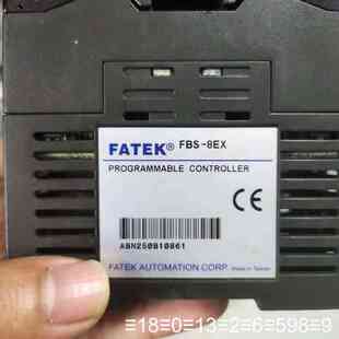 FATEK永宏PLC FBS-8EX,,,功