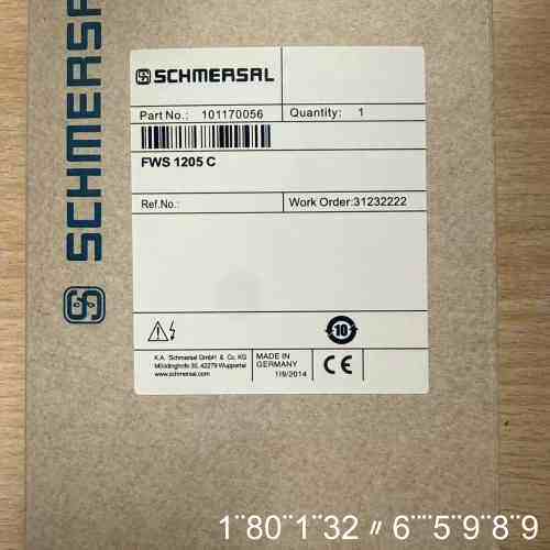 SCHMERSAL施迈赛安全继电器 FWS 1205 C