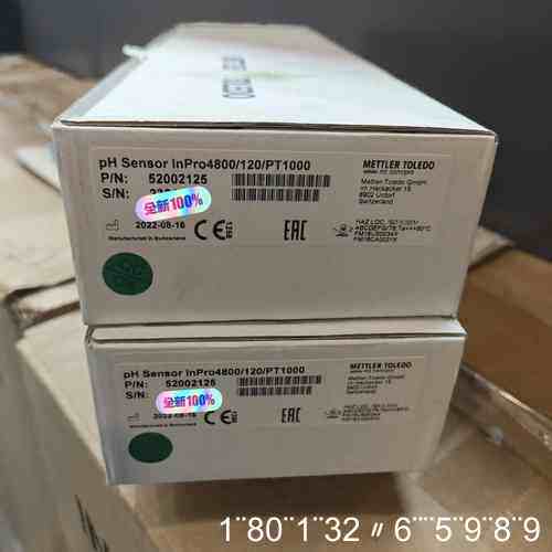 托利多pH传感器 InPro4800/120/PT