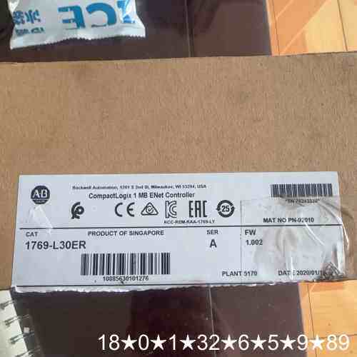 开封PLC，1769-L30ER，2020年