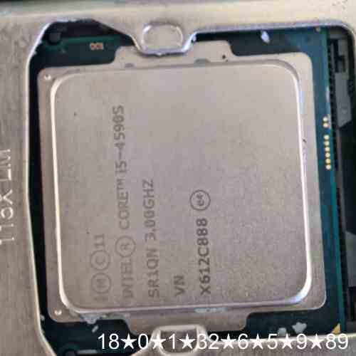 主板，工控机主板，i5-4590SCPU,成色如图。