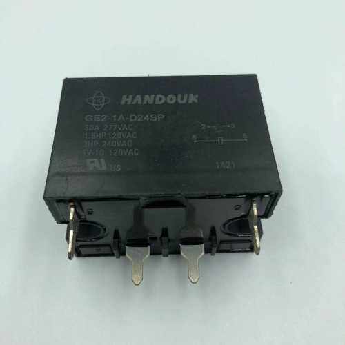 询价HANDOUK继电器 GE2-1A-DC24SP 24VDC 四脚30A/277VAC