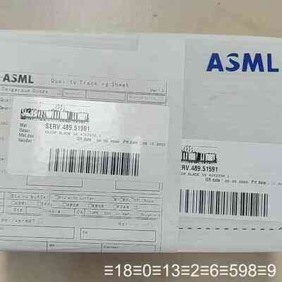 ASML 阿斯麦 配件 SERV.489.51591,进议价