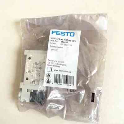 FESTO费斯托 电磁阀VUVG-L10-M52-RT-M5-1P3 566457 现货