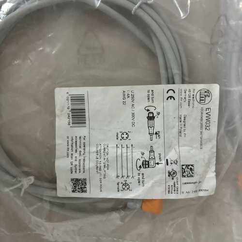 询价IFM易福门 EVW032 3米 易福门传感器连接线