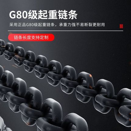 环链电动葫芦380v1吨2t3/5tDHS型起重机220v卷扬机电动倒链提升机