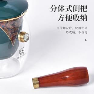 便携式 旅行茶具套装 户外包随身功夫泡茶壶茶杯防烫简易出差快客杯