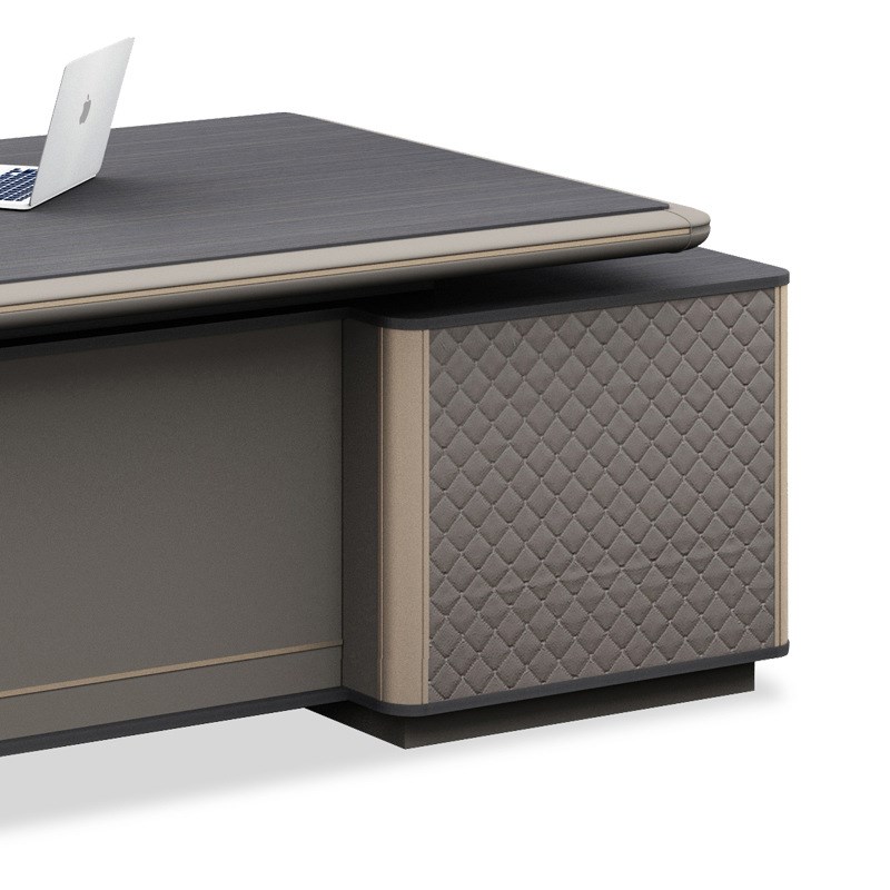 迪欧老板办公桌简约现代经理总裁桌椅组合大班台单人办公室家具