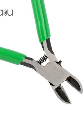 巴酷BA-318手动工具切割钳剪线钳Cr.V60C铬钒钢小型扁嘴老虎钳5寸