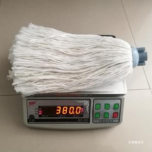 地拖家用圆头拖把线布条中国 棉线拖把轻便普通托把全棉墩布头老式