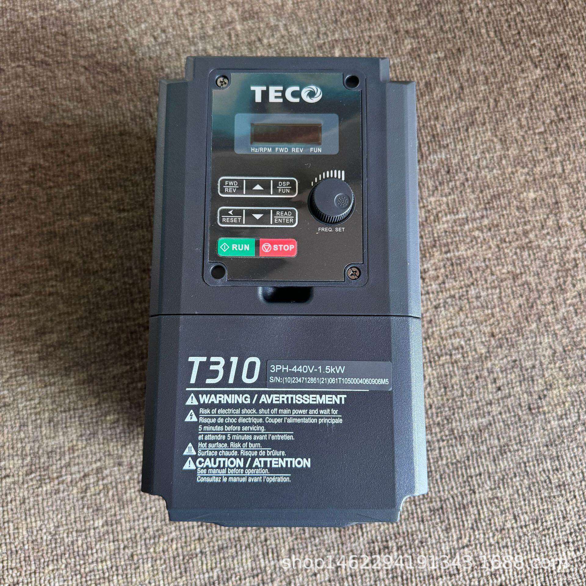 全新TECO变频器t310-4002-H3C  3PH-440V-1.5KW