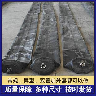 公路桥梁八角形圆形封堵水橡胶气囊混凝土浇筑气囊空心板充气芯模