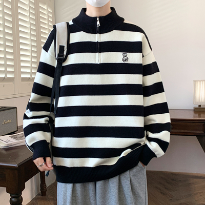 青少年毛衣男款冬季加厚男生内搭