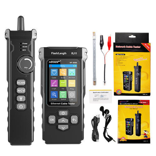 Noyafa NF-8506英文版外贸版寻线仪 Multi-function Cable Tester