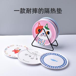 餐桌隔热垫家用防烫垫碗垫子厨房砂锅垫防热垫圆形菜垫子盘子垫子