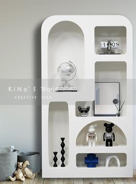 Kino儿童的房间展示柜装饰品，男孩的卧室橱柜配件，书架，书柜样