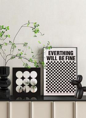 软装高级感入户进门玄关装饰品摆件轻奢高档客厅电视酒柜小众家居