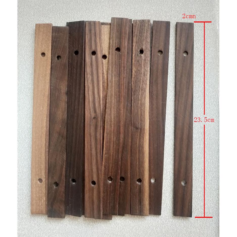 胡桃木菜谱扣边条实木装饰边金属扣边菜单酒水单西餐菜单本册木条