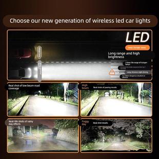 适用哈弗H6汽车激光led大灯车灯超亮聚光远光近光强光灯泡