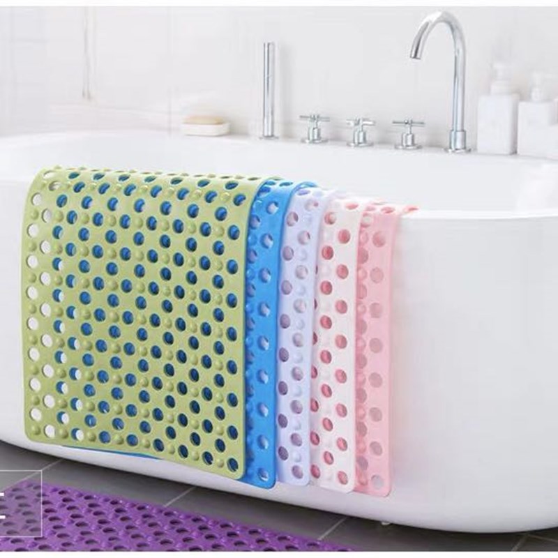 浴室大孔防滑垫淋浴洗澡浴缸卫生间厕所门垫防水脚垫家用卫浴地垫