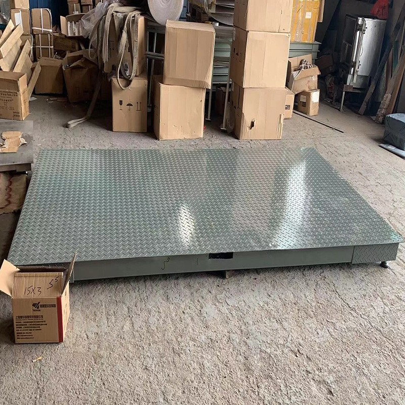 电子地磅t 三轮车称废料废铁收购站电子平台秤1.5×米地秤1-吨