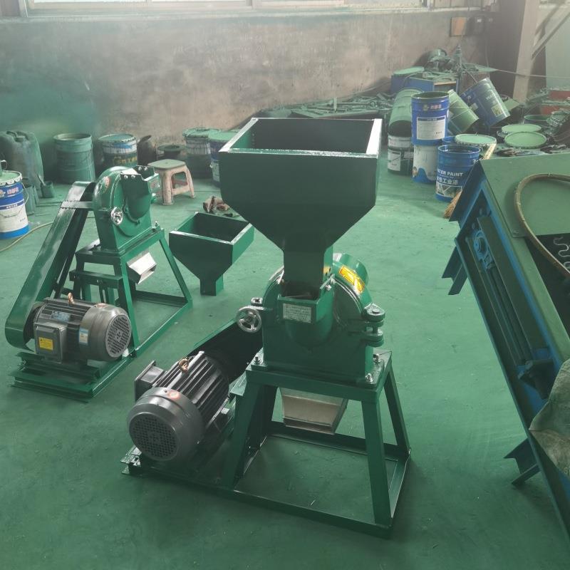 15千瓦玉米粉碎机跨境出口齿盘式粉碎机自吸式大米糯米磨粉机