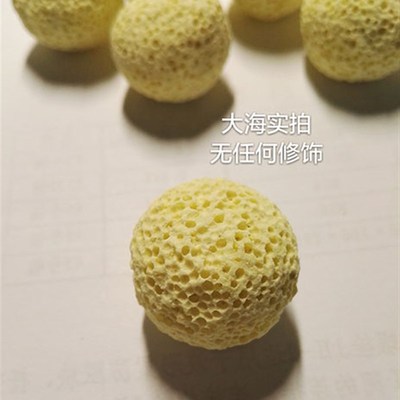 鱼缸过滤材料细菌球远红外纳米球环陶瓷环中空石英球硝化细菌屋球