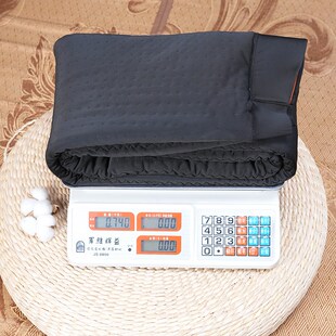 加厚成人学生黑色保暖裤 厚棉裤 护腰 女高腰棉花美体长裤 纯手工棉裤