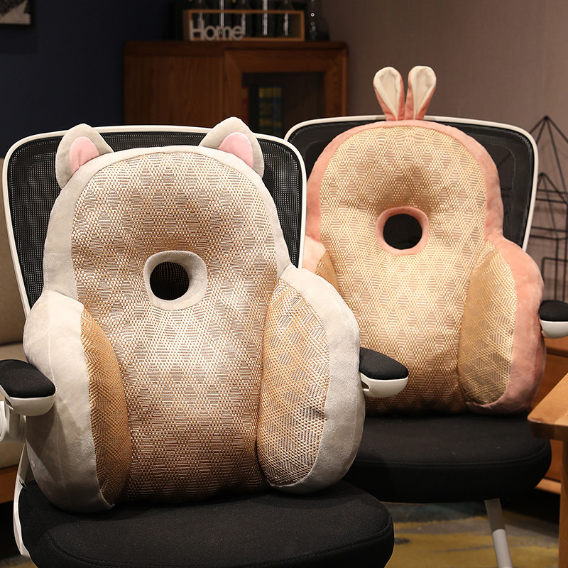 夏季凉席腰靠腰垫腰枕办公室久坐护腰靠垫椅子座椅靠背垫床上靠枕,居家布艺,腰靠垫,淘宝优惠券,粉丝福利购,淘宝优惠卷