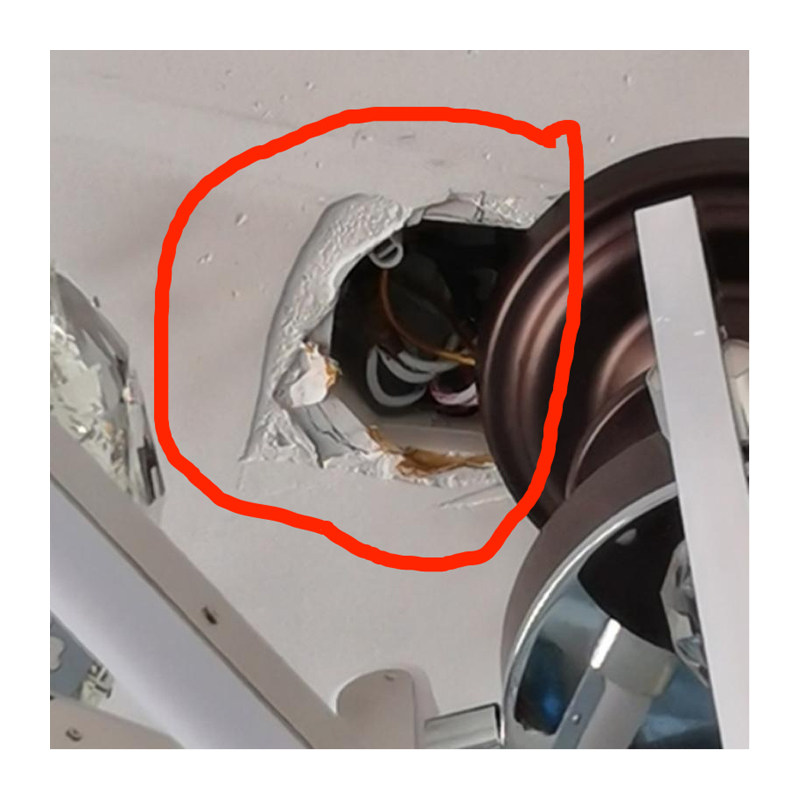 灯孔填充修补膏 灯座旁边孔装饰 底盒电线遮盖美化 快干环保材料
