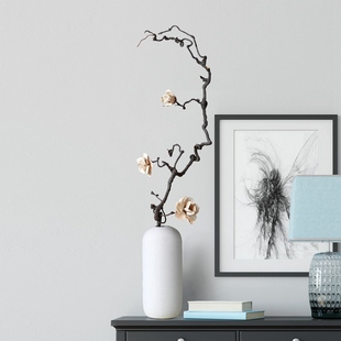 干花花束家居摆设禅意插花干枝中式花艺客厅装饰摆件树枝干支文艺