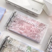 春日彩页便携小本子小号活页本便签本单词本随身记账本掌中记事本