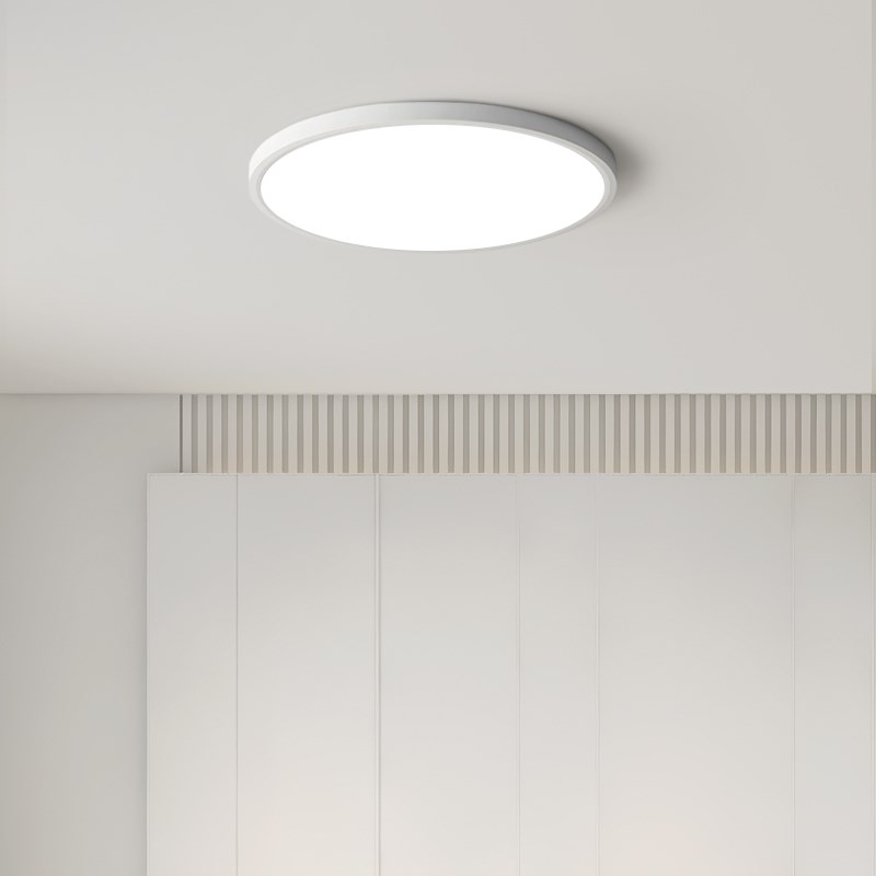 全光谱led护眼吸顶灯主卧室房间灯简约超薄儿童客厅书房中山灯具