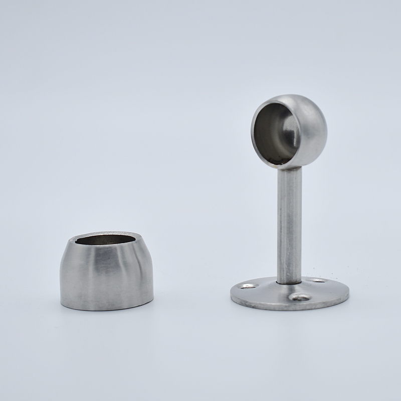 财梓 衣柜挂衣杆不锈钢晾衣杆定制19管L型挂衣架转角收纳杆吊柜杆