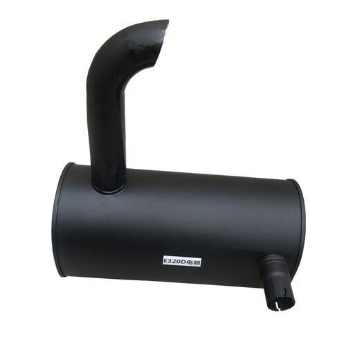 挖掘机PC60-7 100 120-6 128-2消声器消音器排气管烟筒大小机头
