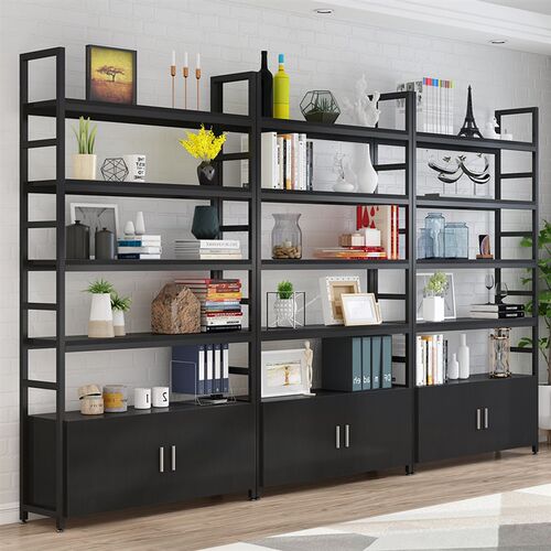 书架多层置物架客厅办公室落地组合收纳储物化妆品展示货架文件柜