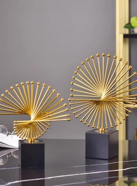 时来运转摆件高档客厅玄关电视柜创意酒柜书架家居工艺术软装饰品