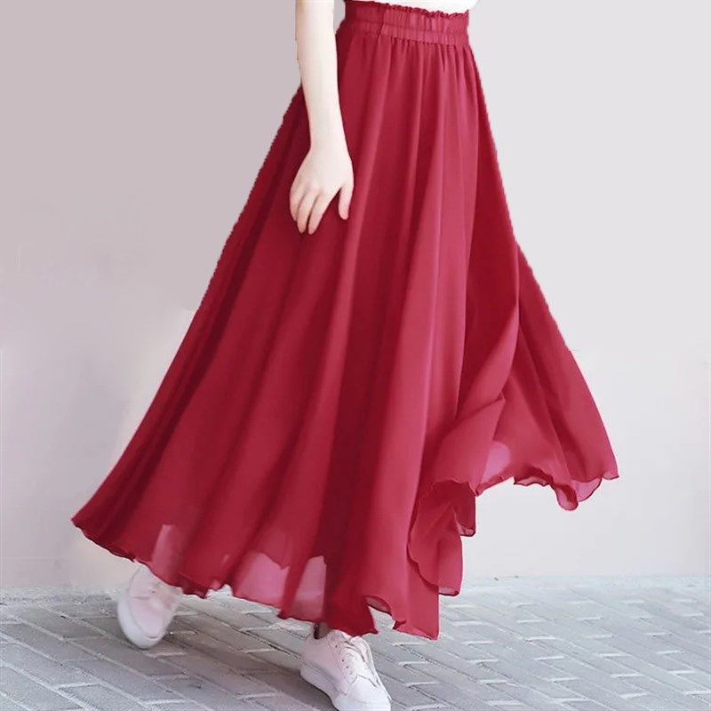 六一儿童舞蹈裙练习长裙女童大合唱表演服中大童半身裙演出服雪纺,童装/婴儿装/亲子装,儿童演出服,淘宝优惠券,粉丝福利购,淘宝优惠卷